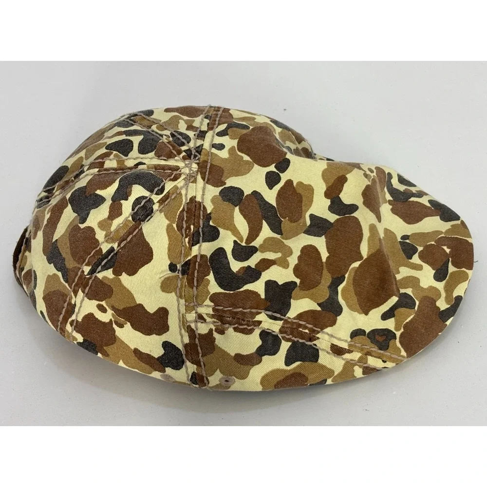 True‎ Religion Strap back Flat Cap Hat Mens Camo Duck Hunter Retro Vintage